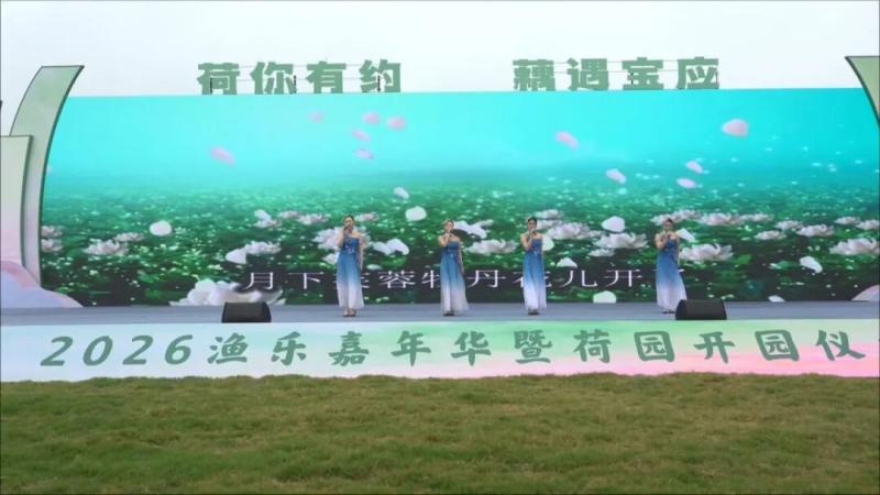 荷园全新开园！渔乐嘉年华解锁水乡游玩新乐趣